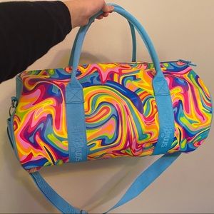 Smiggle Colorful/ Rainbow Weekender Bag